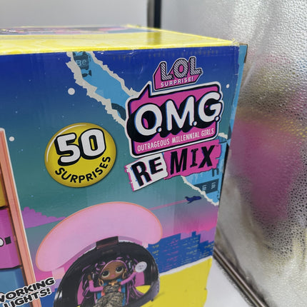 LOL OMG REMIX 4 IN 1 Plan Doll Toy Playset NIB set LOL SURPRISE!!!