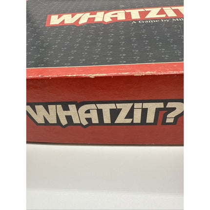 Vintage WHATZiT? Board Game, Milton Bradley 1987, Complete