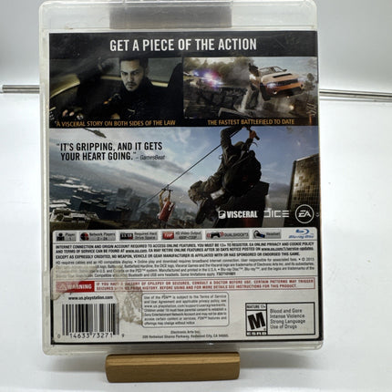 Battlefield Hardline (Sony PlayStation 3, 2015)