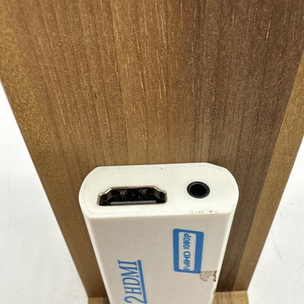 Portable Wii to HDMI Wii2 HDMI Full HD Converter Audio Output Adapter TV