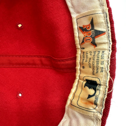 Signed Cincinnati Reds MLB Baseball Cap Hat Fitted (Most Likely George Foster)