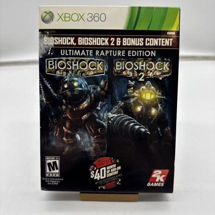 BioShock Ultimate Rapture Edition (Microsoft Xbox 360, 2013) CIB Tested Working