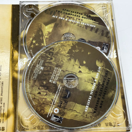 Apocalypse Now “The Complete Dossier” Dual Feature 2 Disc DVD Set DVDs complete