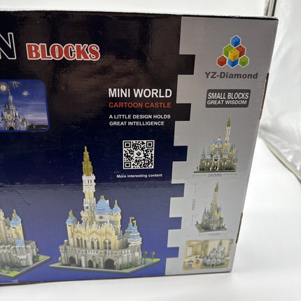 Cartoon Castle by YZ Diamond YZ66519 Micro Blocks, Nanoblocks, Diamond Blocks