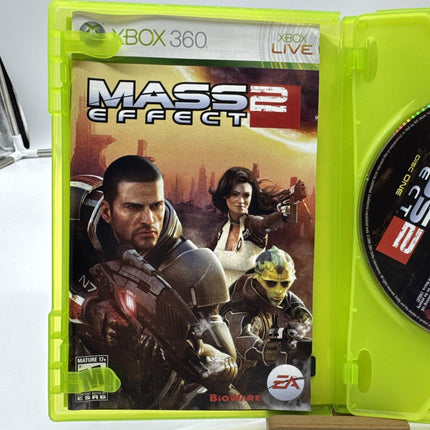 Mass Effect 2 (Microsoft Xbox 360, 2010) Complete w/ Manual - Tested Working