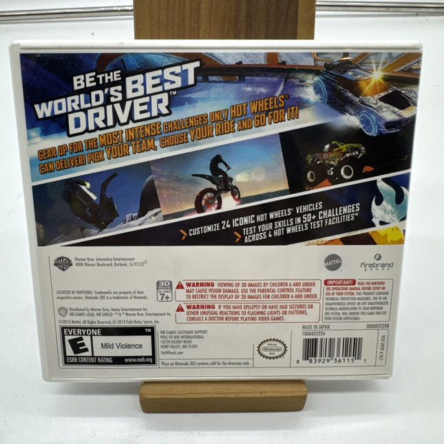 Hot Wheels: World's Best Driver Game Complete! Nintendo 3DS TESTED
