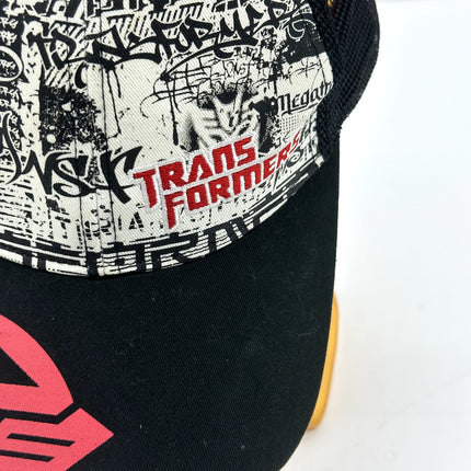 Universal Studios TransFormers Trans Formers Comic Style hat Hook An Loop Mesh