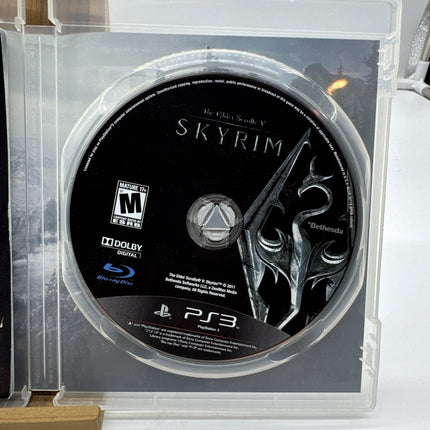 Elder Scrolls V Skyrim PS3 PlayStation 3 + Manual Tested
