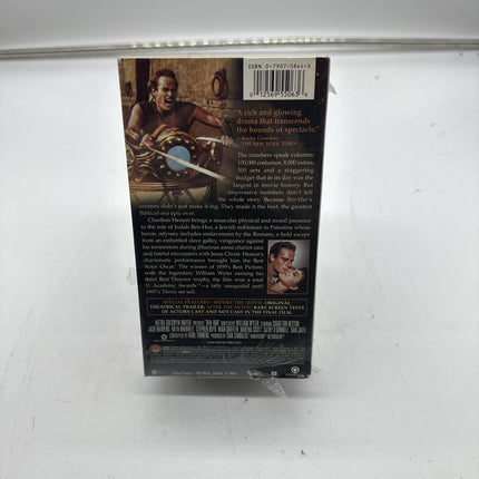 Ben-Hur VHS, 2001, 2-Tape Set, Charleston Heston NEW SEALED