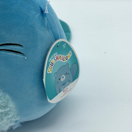 2022 Squishmallow 8” BARA the BLUE BEAVER NWT Kellytoy VERY RARE BRAND NEW
