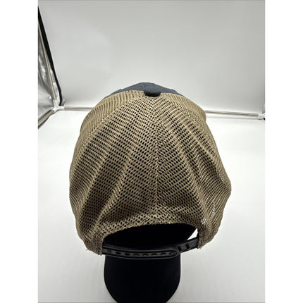 MICHIGAN WOLVERINES BLUE TRUCKER MESH HAT MVP AUTHENTIC NCAA FOOTBALL Vintage