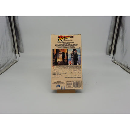 Raiders of the Lost Ark (VHS, 1989) Sticker sealed Paramount shrink wrap gone