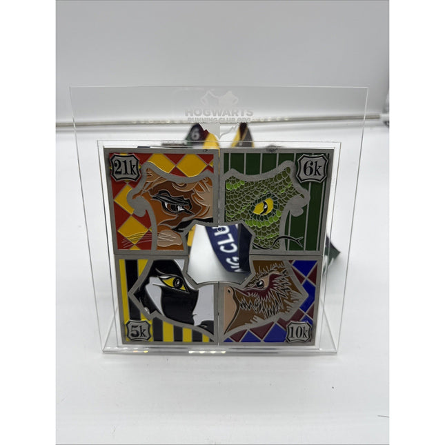 Harry Potter PHRC 2016 House Marathon Hogwarts Running Club Medal HRC Set