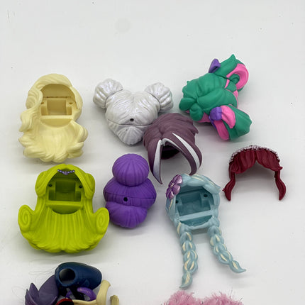 Lot Capsule Chix Surprise fashion dolls with outfits hair shoes etc etc