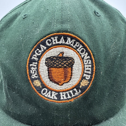 Vintage PGA 85th Championship at Oak Hill 2003 Golf Cap Green Sz 7 1/2