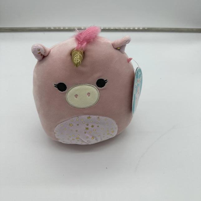 Squishmallows Kellytoy Plush Floral Squad Mikah the Unicorn 8" NWT NEW