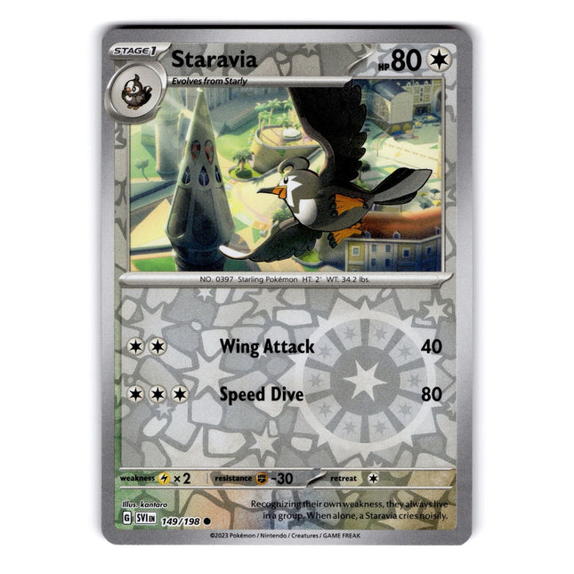 Staravia Common SV01: Scarlet & Violet Base Set 149/198 NM