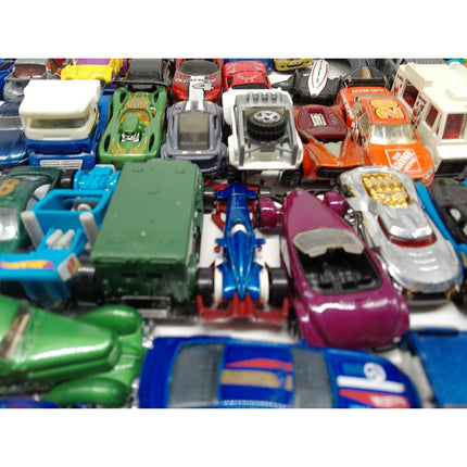 Hot Wheels, Huge Lot 140 Used Loose Matchbox & Hot Wheels & Unbrand Diecast Cars