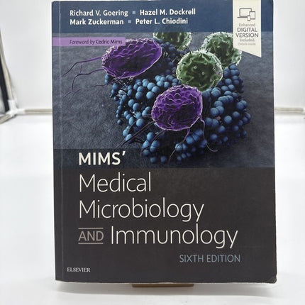 Mims' Medical Microbiology and Immunology: - Paperback, by Goering BA MSc - Good