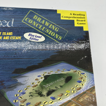 COMPLETE Marooned Blue Level Edition Board Game By Learning Well