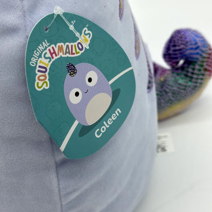 *NWT* Squishmallow 12" Colleen Chameleon Foil Rainbow Periwinkle Lizard Plush