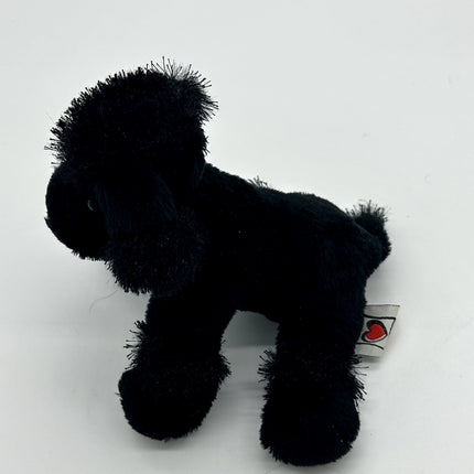 Ganz Black Poodle Plush Beanie Dog Plush Ganz Webkinz