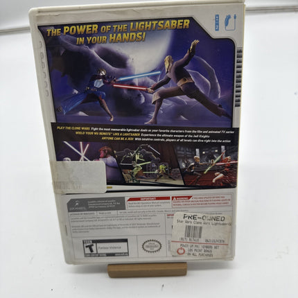 Star Wars The Clone Wars Lightsaber Duels (Nintendo Wii) Complete CIB Tested