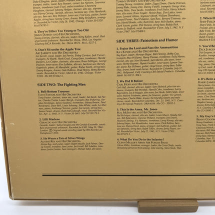 Big Bands: World War II 1985 Vinyl Time-Life Records 1st Press