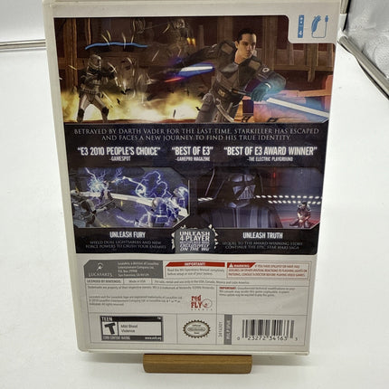 Wii Star Wars The Force Unleashed Nintendo 2010