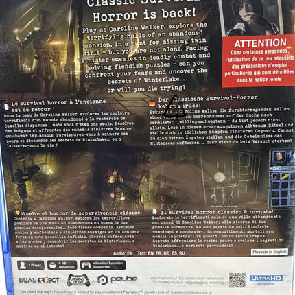 Tormented Souls 'New & Sealed' Playstation PS5 Imported! USA Seller