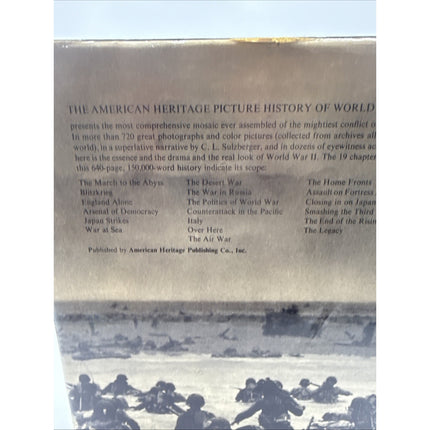 The American Heritage Picture History Of World War 2 [HCVR] (1966)