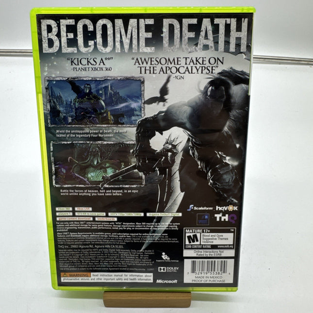 Darksiders II 2 Microsoft Xbox 360, 2012 - Complete with Insert No Manual Tested