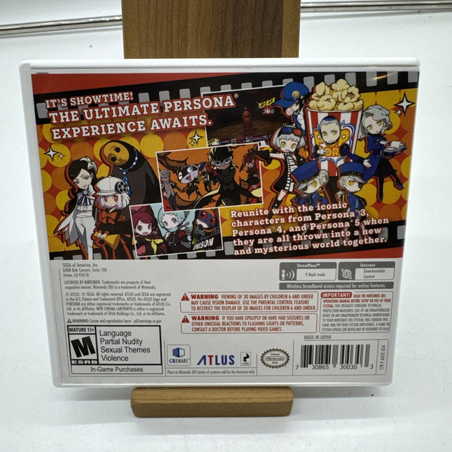 Persona Q2: New Cinema Labyrinth W/ PINS Tested Guaranteed