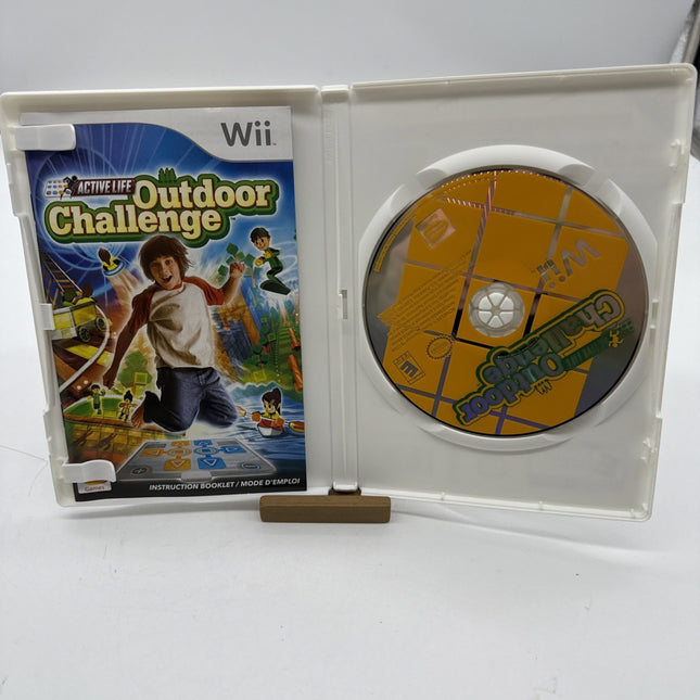 Active Life: Outdoor Challenge (Nintendo Wii) CIB COMPLETE & TESTED
