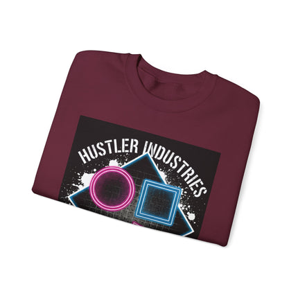 Hustler Industries Neon Arcade Crewneck Sweatshirt