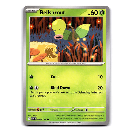 Bellsprout Common SV: Scarlet & Violet 151 069/165 NM