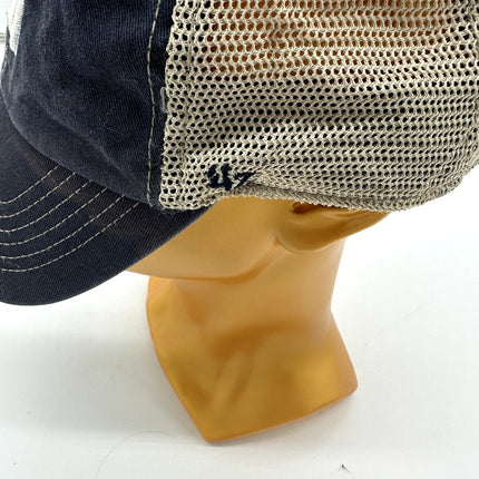 Vintage Tampa Bay Rays Hat Mens Blue Baseball Cap 47 mesh back snapback