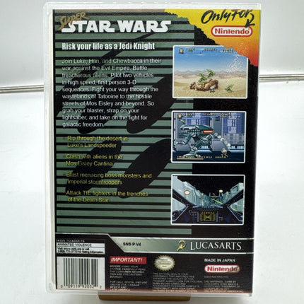 Nintendo Super Star Wars - SNES 1991