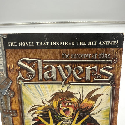 SLAYERS TEXT, VOL. 2: THE SORCERER OF ATLAS By Hajime Kanzaka & Rui Araizumi VG+