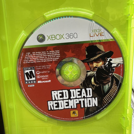 Red Dead Redemption Xbox 360 DD Complete CIB - (See Pics)