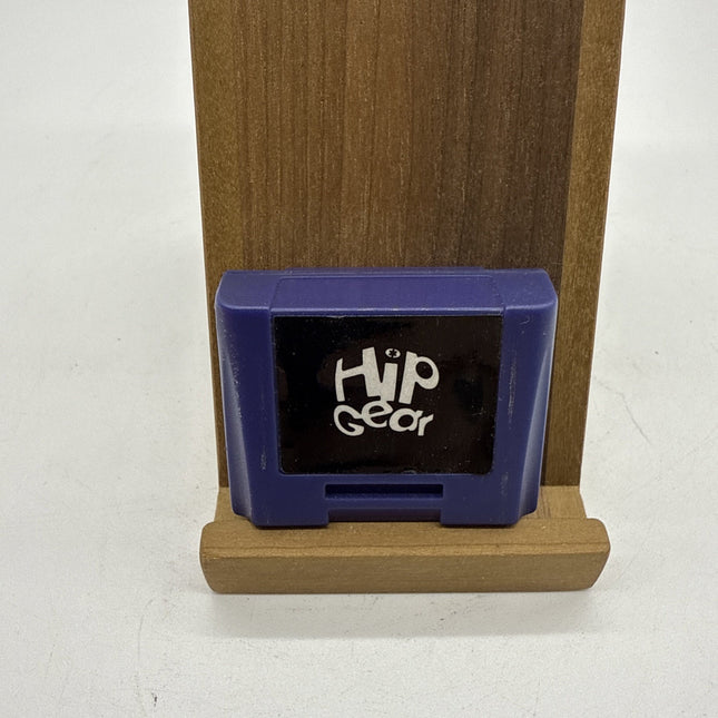 N64 Controller Nintendo 64 Memory Card - Tested CLEAN By Hip Gear Purple