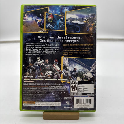 Mass Effect (Microsoft Xbox 360, 2007) w/ Manual Complete | CIB | Tested