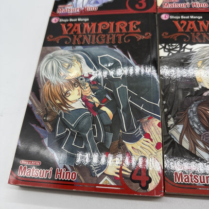 Vampire Knight Manga Lot Vol 3, 4, 8, 9, 11, 12 English Shojo Beat