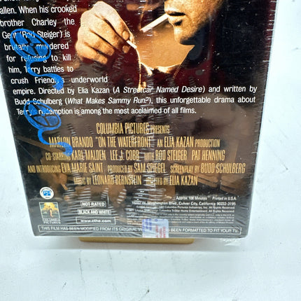 On the Waterfront VHS 1989 Sealed