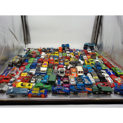 Hot Wheels, Huge Lot 140 Used Loose Matchbox & Hot Wheels & Unbrand Diecast Cars