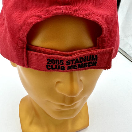 Vintage Tampa Bay Buccaneers Hat Cap Black Red 2005 Stadium Club NFL Football