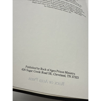 The Rock of Ages Study Bible, KJV, 2009 2nd Edition 2009 , 1st Printing RARE