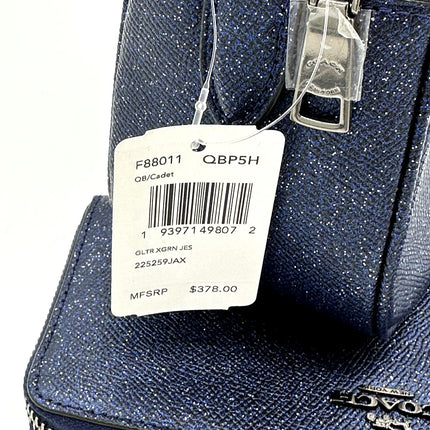 Coach purse Blue Stardust glitter Jes Crossbody with wallet H1992-F88011
