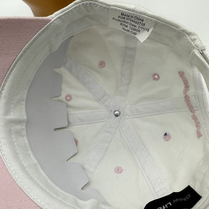NWT BMW white hat cap adjustable hook and loop