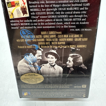 VHS Movie All About Eve 1950 Comedy Drama Bette Davis
